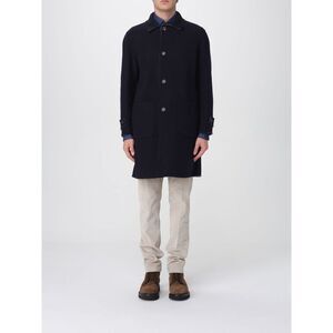 Eleventy Coat Men Blue